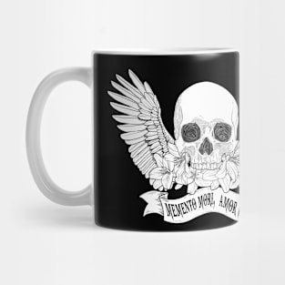 Memento Mori Amor Fati Mug